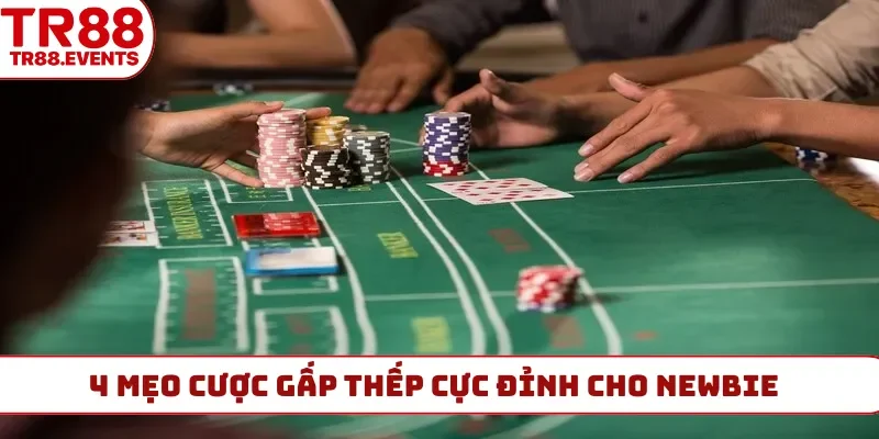 4 mẹo cược gấp thếp cực đỉnh cho newbie